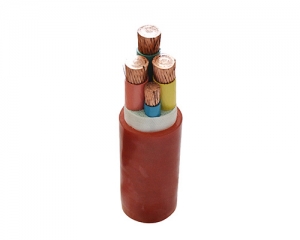 Silicone rubber insulation power cable